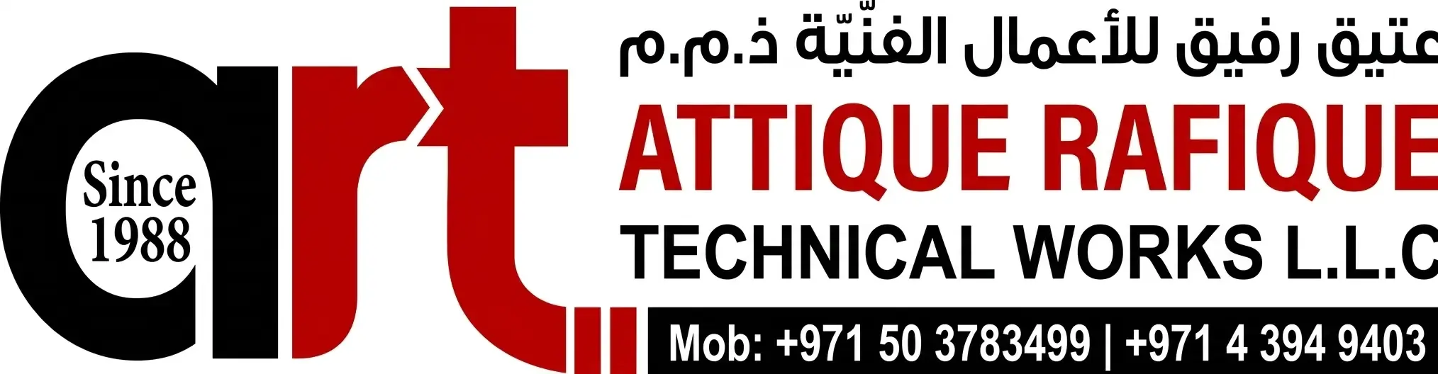 ART Works LLC Home Appliances Repair Dubai Since 1988
